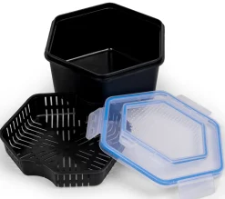 Zebco Secure-Lock Bait Box Aasdoos 2L (Incl. Zeef!)